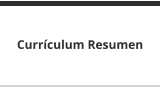 Currículum Resumen
